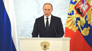 Владимир Путин обратился с ежегодным посланием к Федеральному собранию
